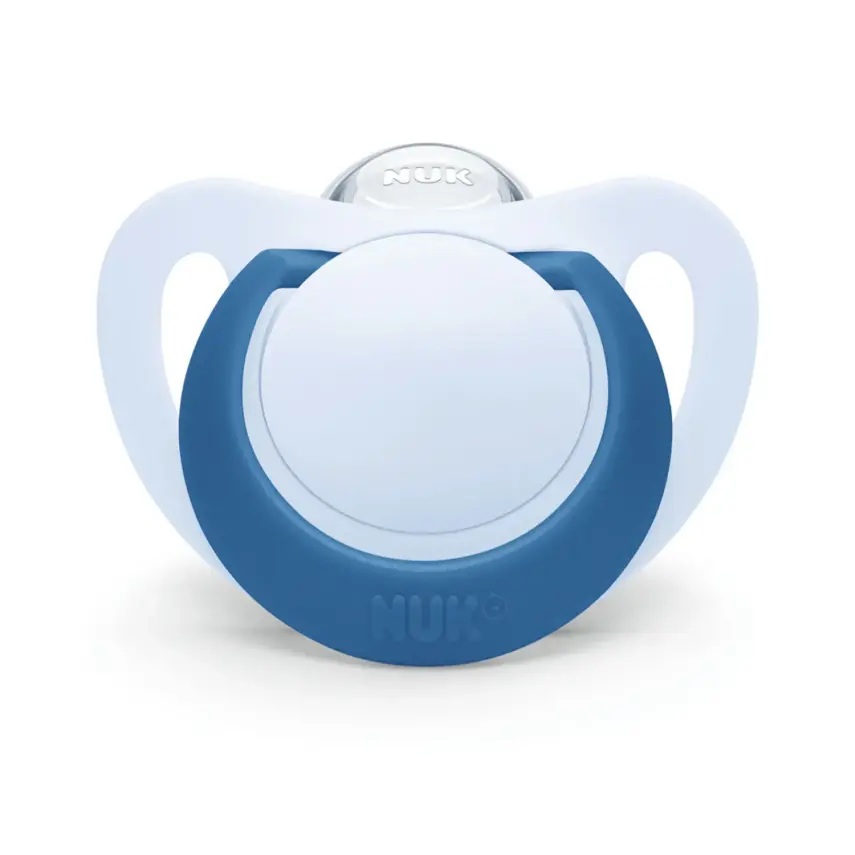Nuk Star Silikon Emzik 2li 18-36 Ay Erkek - 1