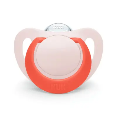 Nuk Star Silikon Emzik 2li 6-18 Ay Kız (1)