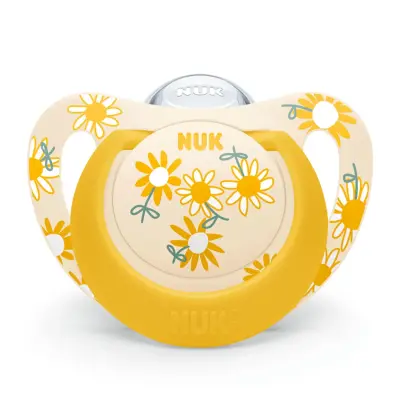 Nuk Star Silikon Emzik 2li 6-18 Ay Kız - 3