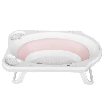 Numio Katlanabilir Bebek Banyo Seti 5li Pembe - 4