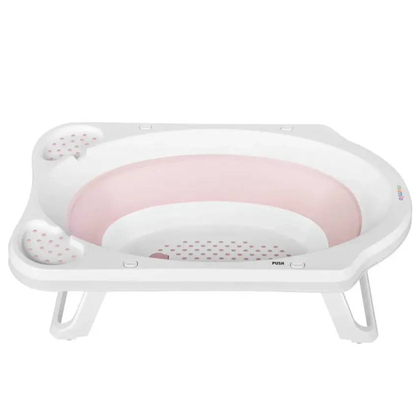 Numio Katlanabilir Bebek Banyo Seti 5li Pembe - 4