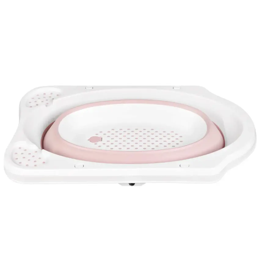 Numio Katlanabilir Bebek Banyo Seti 5li Pembe - 2