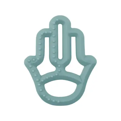 OiOi Annenin Eli Diş Kaşıyıcı 3+ Ay Aqua Green 