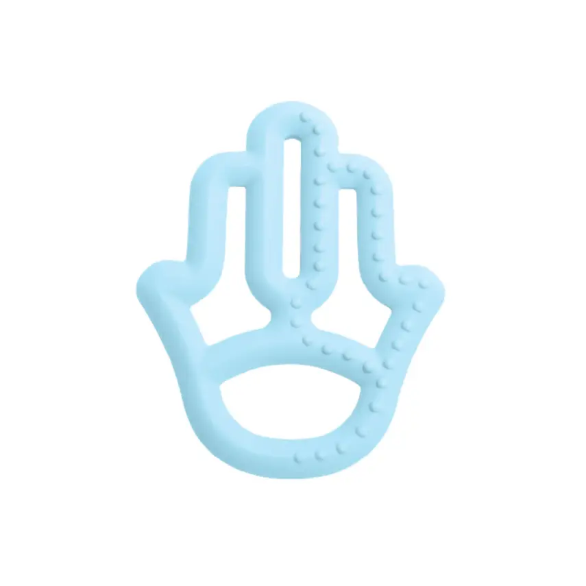 OiOi Annenin Eli Diş Kaşıyıcı 3+ Ay Mineral Blue - 1