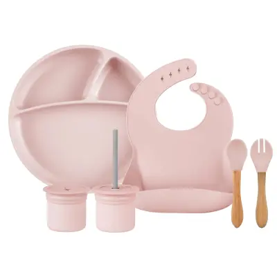 OiOi Beslenme Seti Pinky Pink 