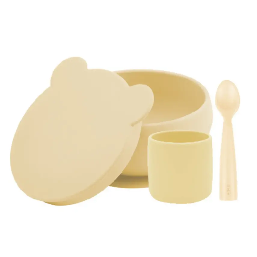 OiOi Blw Beslenme Seti Kaseli Mellow Yellow - 1