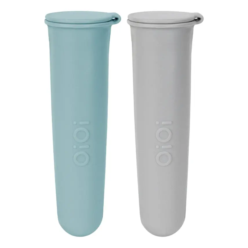 OiOi Buz Buz Dondurma Kalıbı 2li Aqua Green - Powder Grey - 1