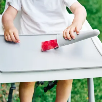 OiOi Buz Buz Dondurma Kalıbı 2li Bubble Beige - Powder Grey (1)