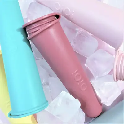 OiOi Buz Buz Dondurma Kalıbı 2li Bubble Beige - Powder Grey - 3