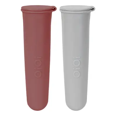 OiOi Buz Buz Dondurma Kalıbı 2li Velvet Rose - Powder Grey