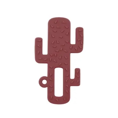 OiOi Kaktüs Diş Kaşıyıcı 3+ Ay Velvet Rose 