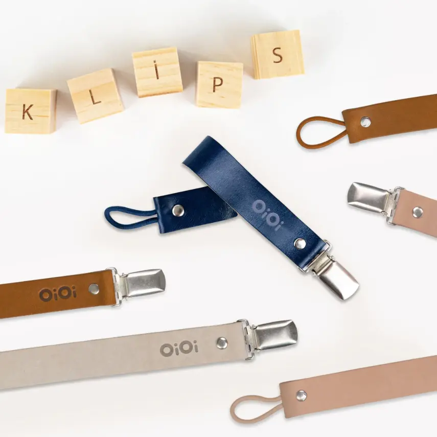 OiOi Emzik & Diş Kaşıyıcı Askısı Klips Cinnamon Brown - 7