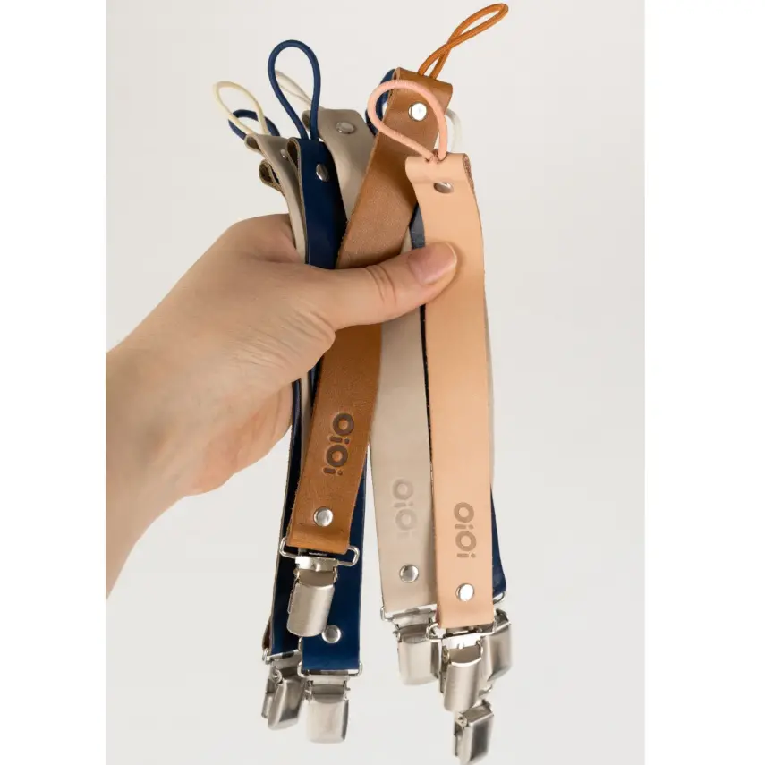 OiOi Emzik & Diş Kaşıyıcı Askısı Klips Cinnamon Brown - 5