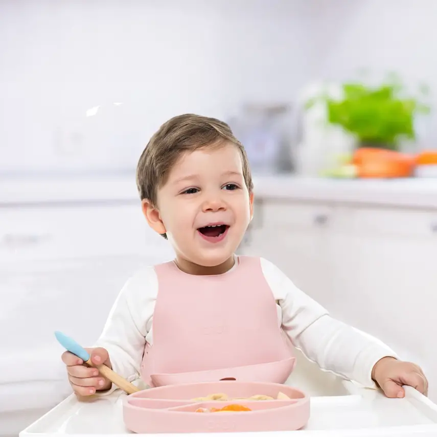 OiOi Mama Önlüğü Powder Grey - 18