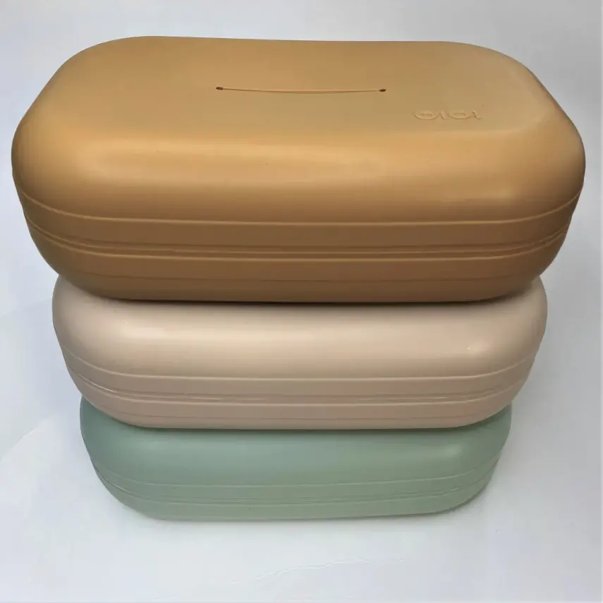 OiOi Mendil Kılıfı Bubble Beige - 5