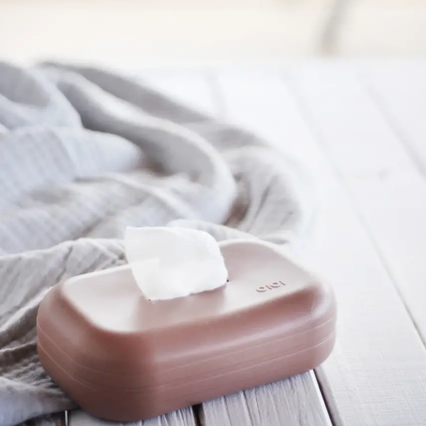 OiOi Mendil Kılıfı Bubble Beige - 6