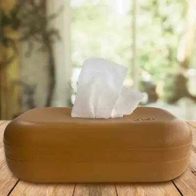 OiOi Mendil Kılıfı Woody Brown - 5