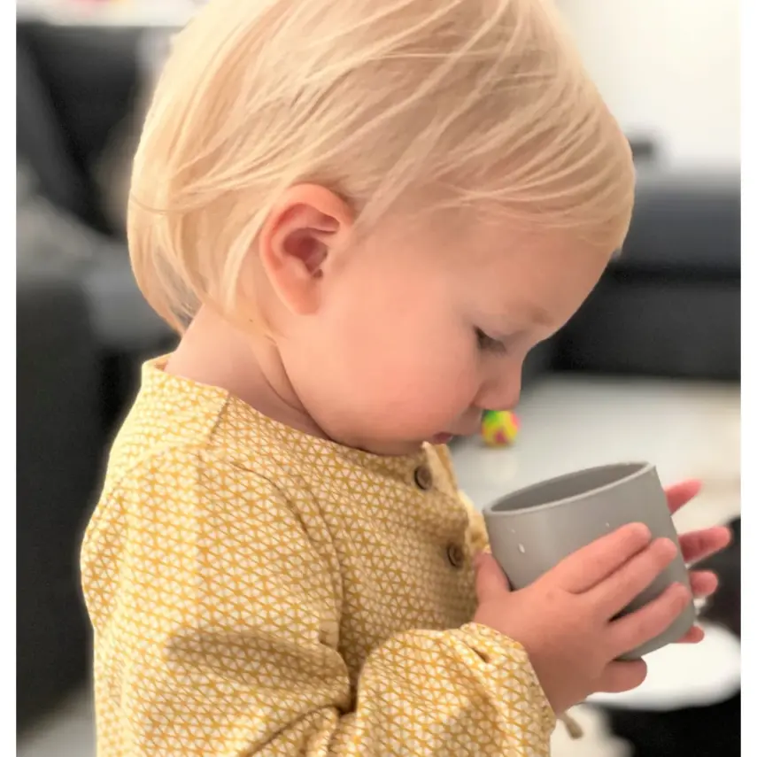 OiOi Mini Bardak Bubble Beige - 3