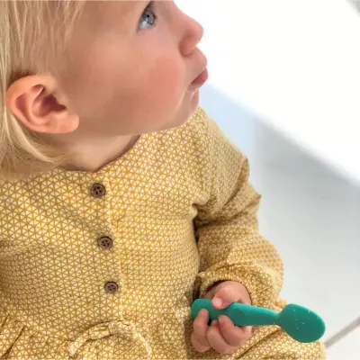 OiOi Nam Nam Mama Kaşığı Woody Brown - 12