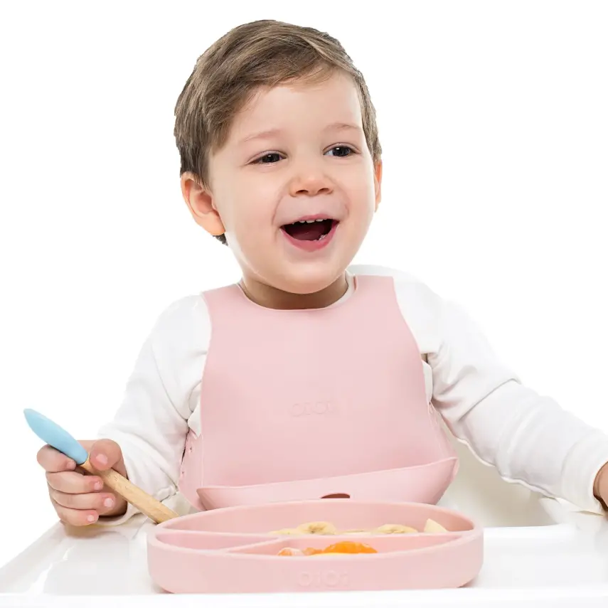 OiOi Porsiyon Vakumlu Mama Tabağı Bubble Beige - 5