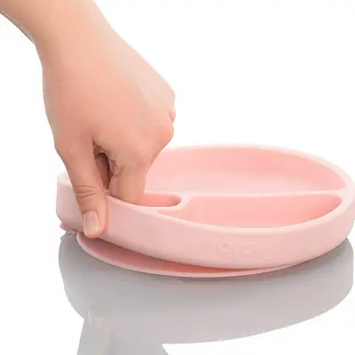OiOi Porsiyon Vakumlu Mama Tabağı Pinky Pink - 4