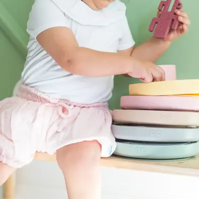 OiOi Porsiyon Vakumlu Mama Tabağı River Green - 6