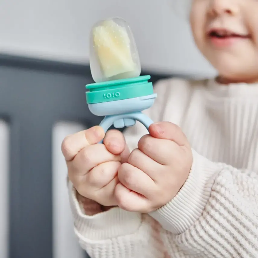 Oioi Püre Meyve Ve Sebze Alıştırıcı, Mama Kaşığı 2li River Green - 7