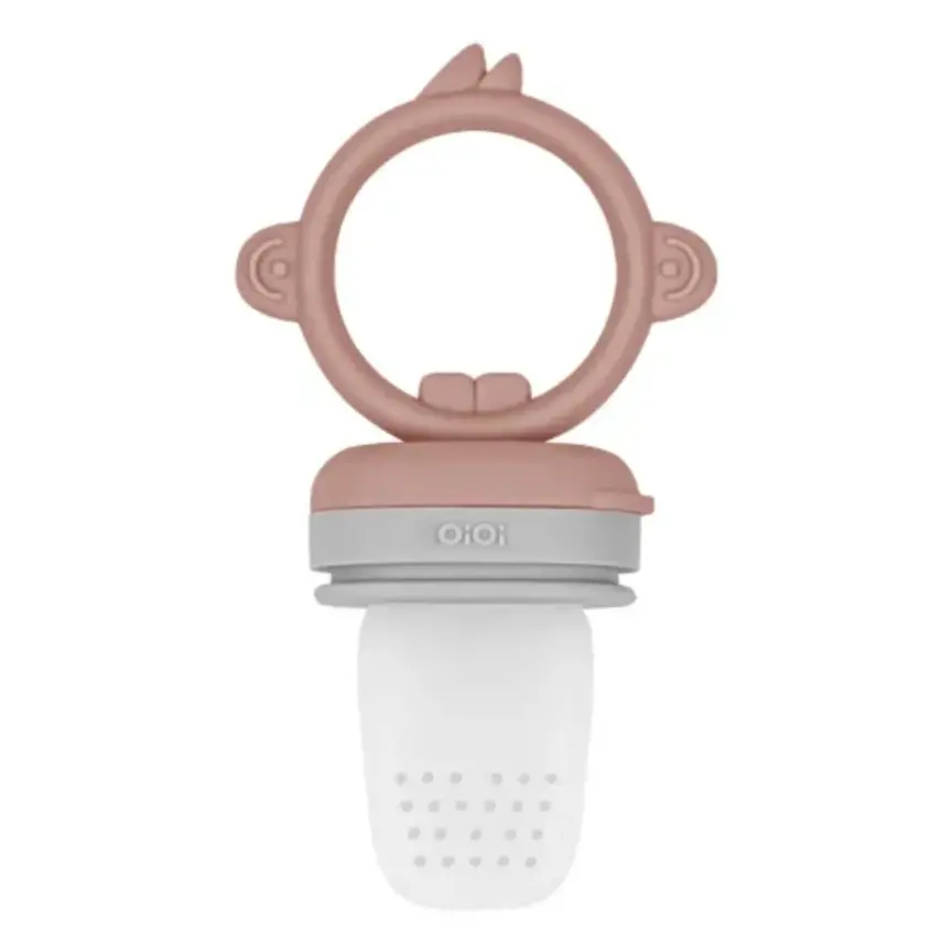 Oioi Püre Meyve Ve Sebze Alıştırıcı, Mama Kaşığı 2Li Woody Brown - 2