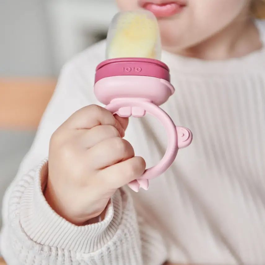 OiOi Püre Meyve Ve Sebze Alıştırıcı Mellow Yellow - Powder Grey - 3