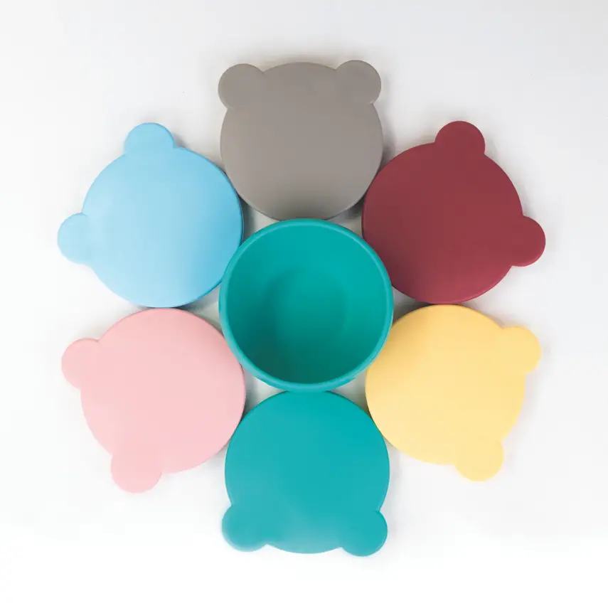 OiOi Vakumlu Mama Kasesi Kapaklı Powder Grey - 19