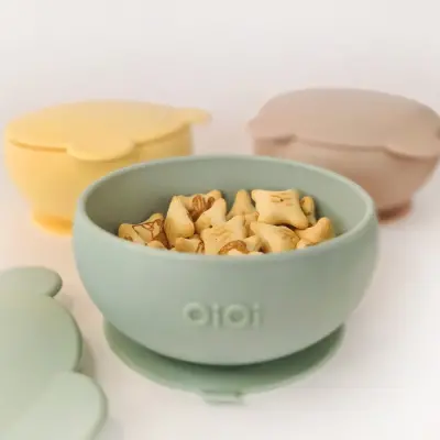 OiOi Vakumlu Mama Kasesi Kapaklı Powder Grey - 15