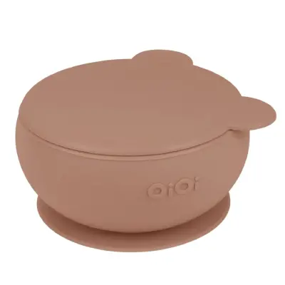 OiOi Vakumlu Mama Kasesi Kapaklı Woody Brown 