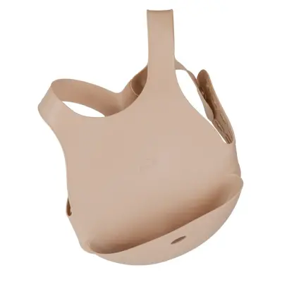 OiOi Yemek Seti Tabak Kaşık Önlük Bubble Beige - 3