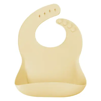 OiOi Yemek Seti Tabak Kaşık Önlük Mellow Yellow - 3