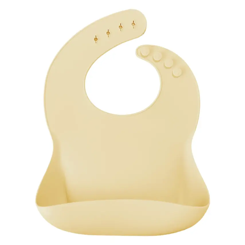 OiOi Yemek Seti Tabak Kaşık Önlük Mellow Yellow - 3