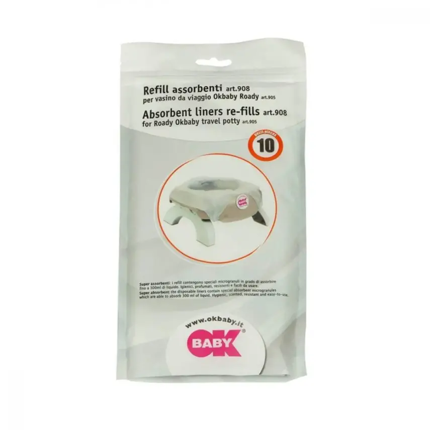 Okbaby Roady Tek Kullanımlık Poşet 10lu - 1