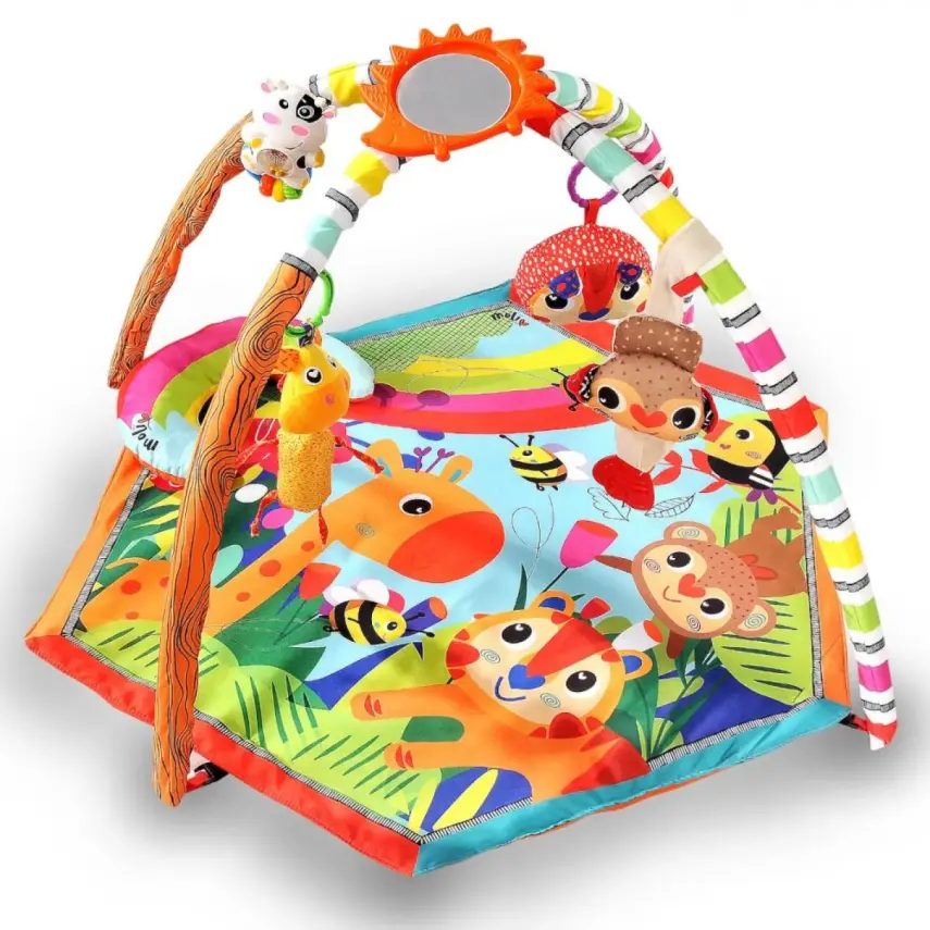 Orman Macerası Aktivite ve Oyun Halısı Sesli Işıklı - 1