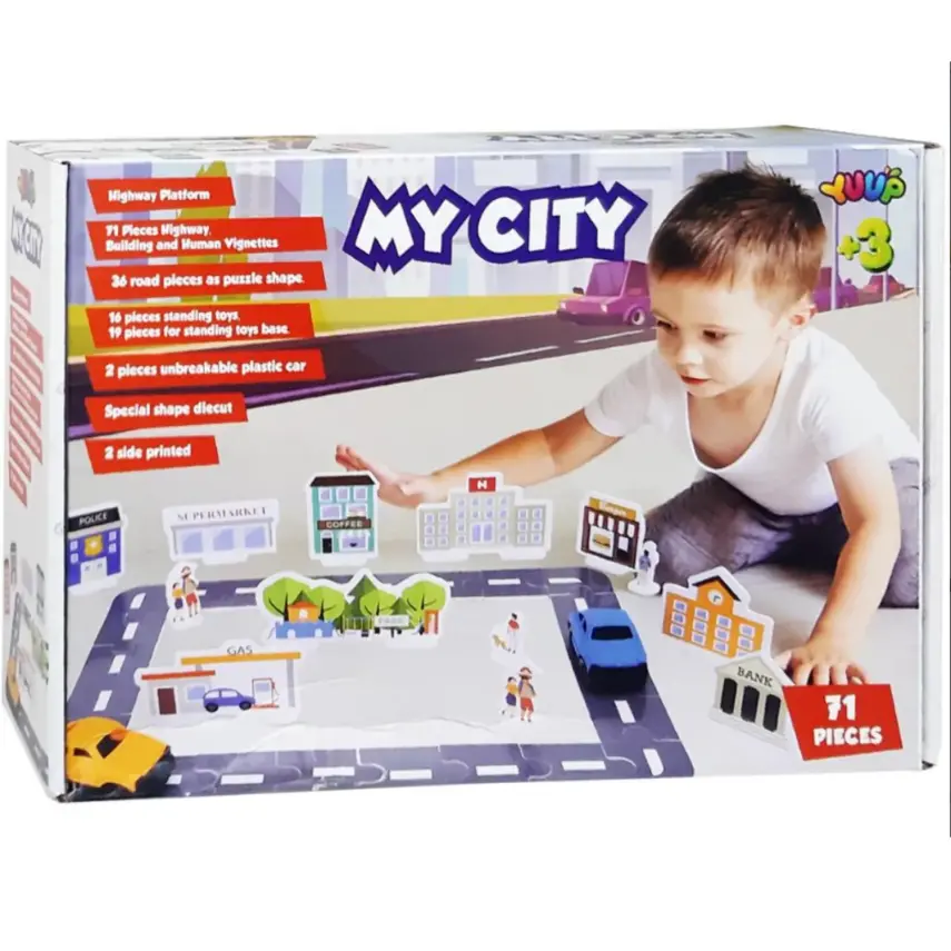 Otoyol Puzzle 71 Parça - 1