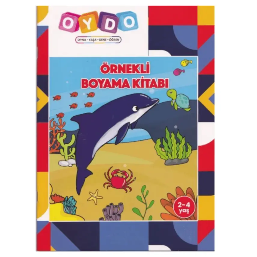Oydo Örnekli Boyama Kitabı Hayvanlar-2 - 1