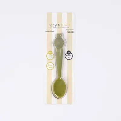 Pandish Hamham Silikon Kaşık Yeşil (1)