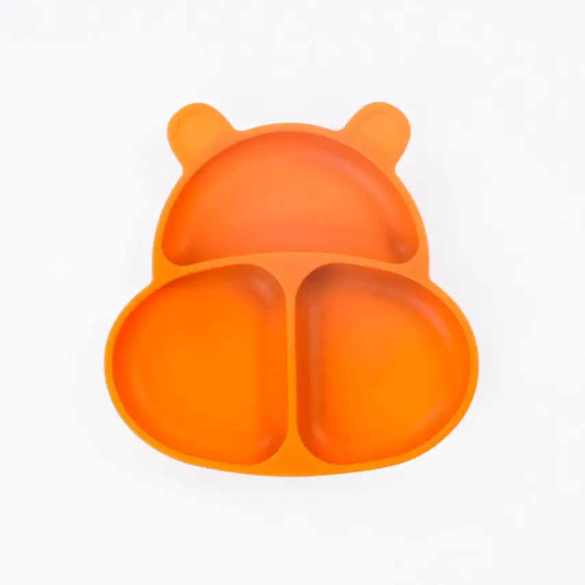 Pandish Huppo Vakum Tabanlı Silikon Mama Tabağı - 1