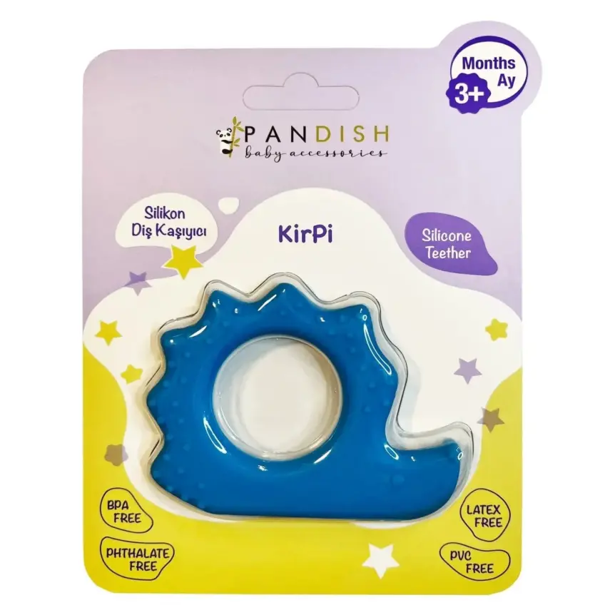 Pandish Kirpi Silikon Diş Kaşıyıcı - 2