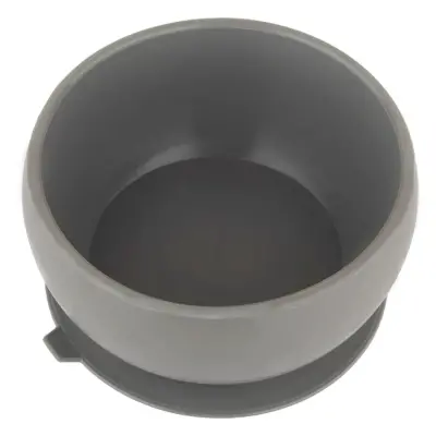 Pandish Kitten Vakum Tabanlı Kapaklı Silikon Kase Gri (1)