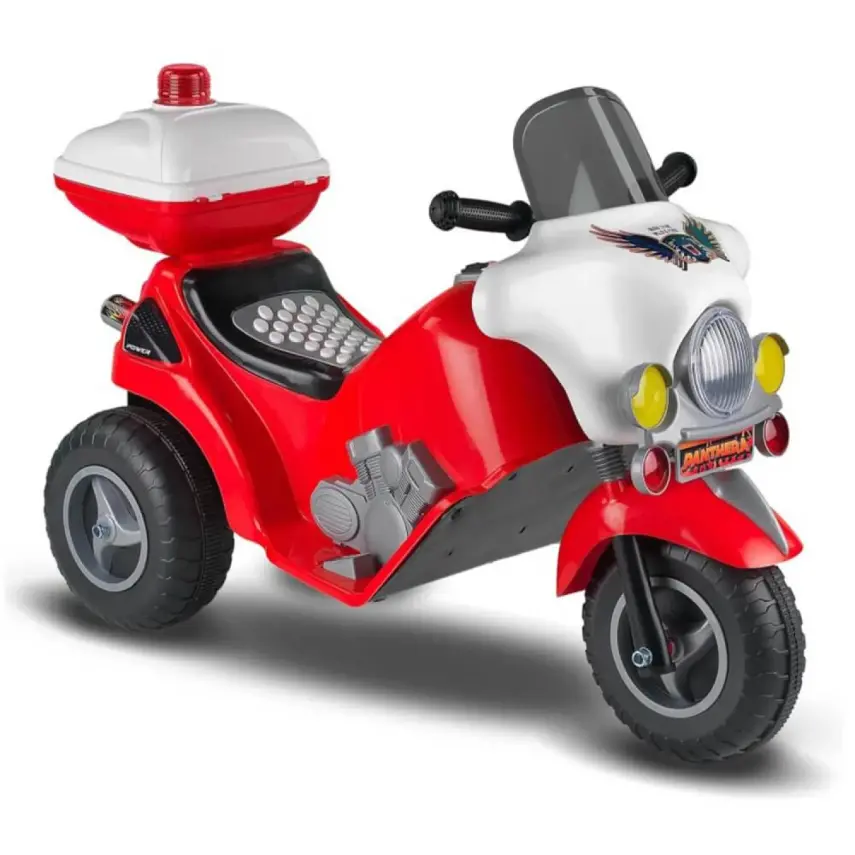 Panthera Akülü Motor 6 Volt Kırmızı - 1