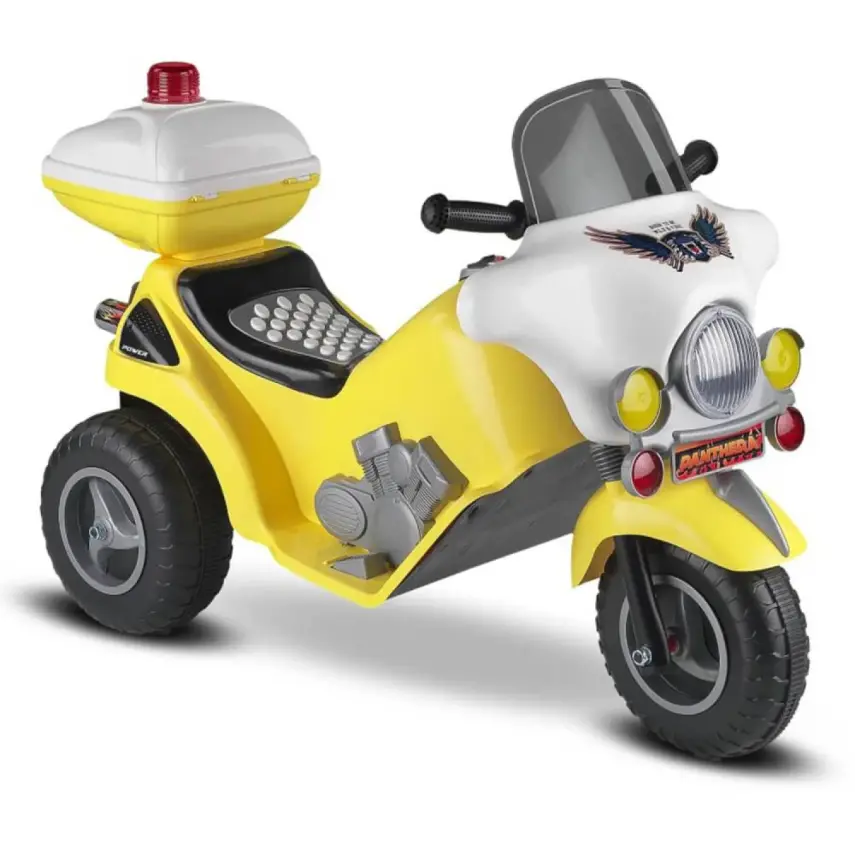 Panthera Akülü Motor 6 Volt Sarı - 1