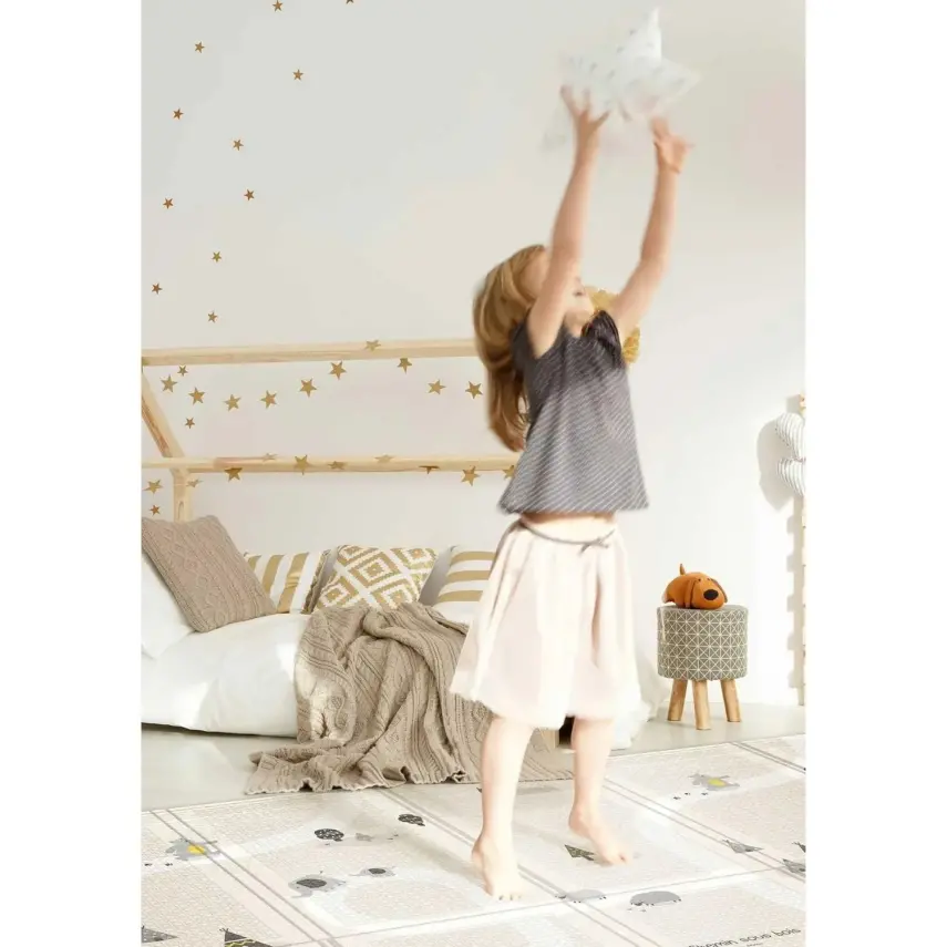 Parklon Katlanabilir Oyun Matı Remang Beige 200x140*1 cm - 3