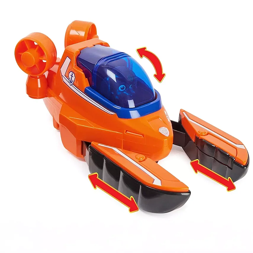 Paw Patrol Aqua Pups Zuma Istakoz Aracını Koleksiyonluk Aksiyon Figürü - 5