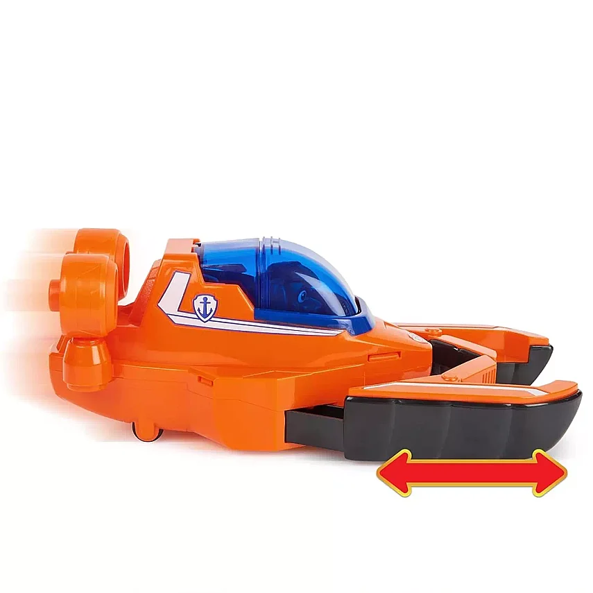 Paw Patrol Aqua Pups Zuma Istakoz Aracını Koleksiyonluk Aksiyon Figürü - 6