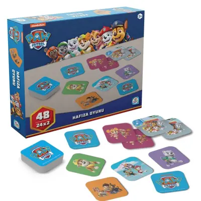 Paw Patrol Hafıza Oyunu 24*2 48 Parça - 1