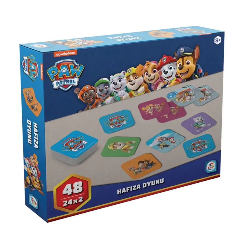 Paw Patrol Hafıza Oyunu 24*2 48 Parça - 2
